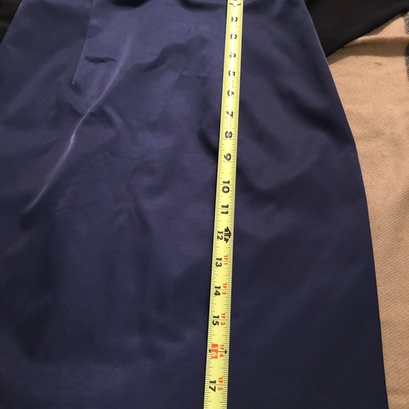 Little Blue Dress with black sheer peblum by H&M - Picture 8 of 8